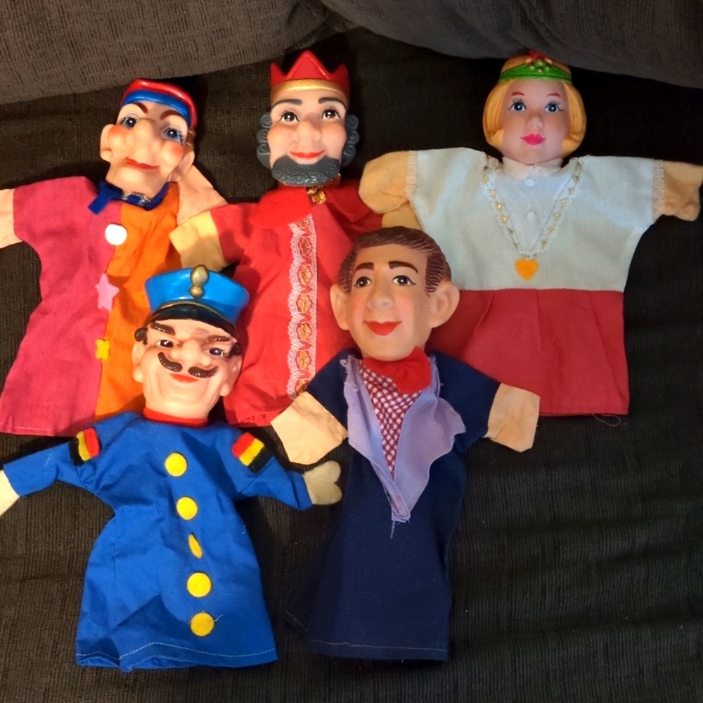 5 Hand Puppets Mister Rogers Neighborhood